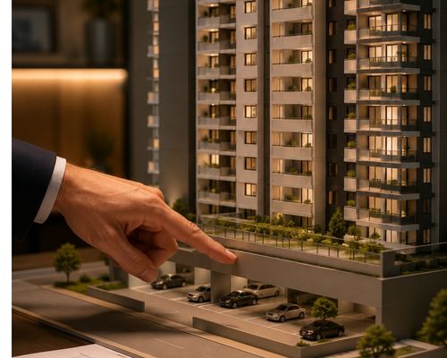 Empreendimento residencial com novas possibilidades de estacionamento
